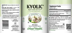 Label for Kyolic