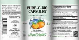 Label for Pure-C-Bio Capsules