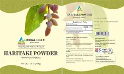 Label for Haritaki Powder