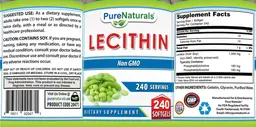 Label for Lecithin
