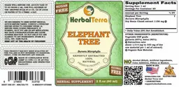 Label for Elephant Tree Alcohol Free