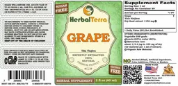 Label for Grape Alcohol Free