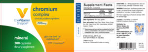Chromium Complex 200 mcg