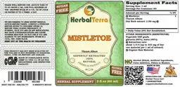 Label for Mistletoe Alcohol Free