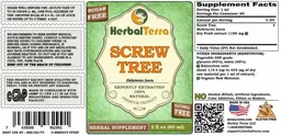 Label for Screw Tree Alcohol Free