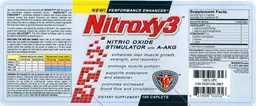 Label for Nitroxy3