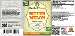 Label for Bitter Melon Sugar Free