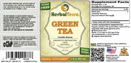 Label for Green Tea