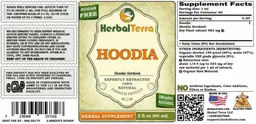 Label for Hoodia