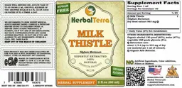 Label for Milk Thistle