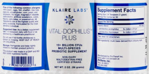 Vital-Dophilus Plus