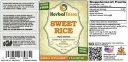 Label for Sweet Rice Sugar Free