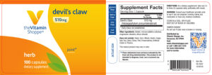 Devil's Claw 510 mg