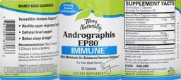 Label for Andrographis EP80 Immune