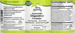 Label for Ayurvedic Digestive Formula