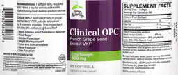 Label for Clinical OPC Extra Strength 400 mg
