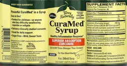 Label for CuraMed Syrup