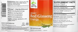 Label for HRG80 Red Ginseng Energy