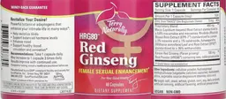 Label for HRG80 Red Ginseng Female Sexual Enhancement