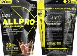 Label for ALLPRO Chocolate