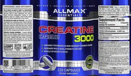 Label for Creatine 3000