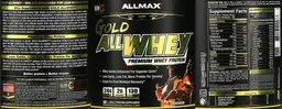 Label for GOLD ALLWHEY Chocolate
