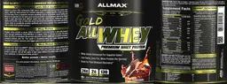 Label for GOLD ALLWHEY Chocolate
