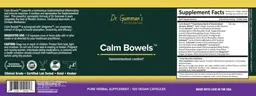Label for Calm Bowels