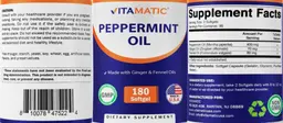 Label for Peppermint Oil