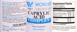 Label for Caprylic Acid Complex