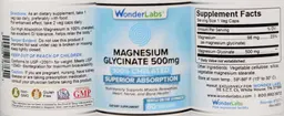 Label for Magnesium Glycinate