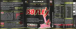 Label for ISOFLEX Strawberry