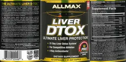 Label for Liver DTOX