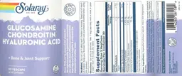 Label for Glucosamine Chondroitin Hyaluronic Acid