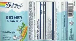 Label for Kidney Blend SP-6