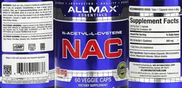 Label for NAC 600 mg