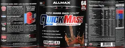 Label for QUICKMASS Chocolate