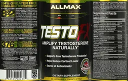 Label for TESTOFX
