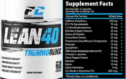 Label for Lean 40