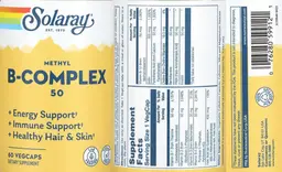 Label for Methyl B-Complex 50