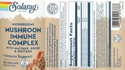 Label for Mushroom Immune Complex