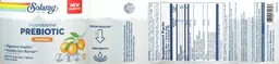 Label for Mycrobiome Prebiotic Powder Natural Citrus Flavor