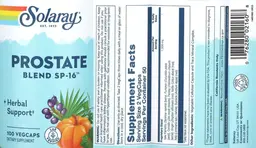 Label for Prostate Blend SP-16