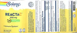 Label for Reacta C 500 mg