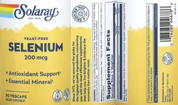 Label for Selenium 200 mcg