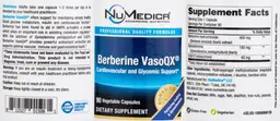 Label for Berberine VasoQX