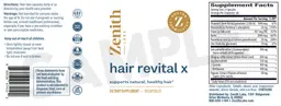 Label for Hair revital x