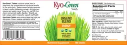 Label for Kyo-Green Greens Blend Tablets