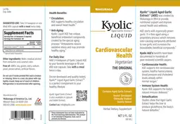 Label for Kyolic Liquid The Original