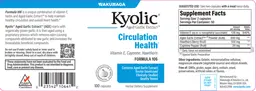 Label for Kyolic Formula 106